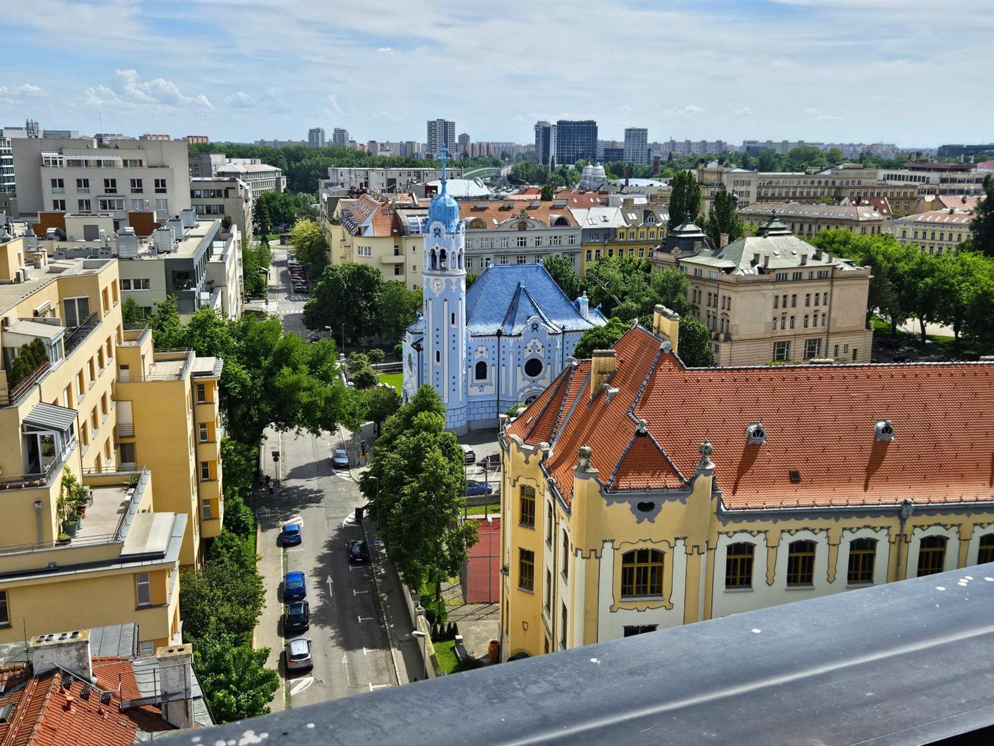 Panorama View Design Apt In Old Town - Free Parking Bratislava Luaran gambar